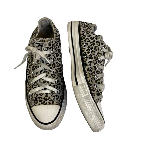 Converse Chuck Taylor All Star Cheetah Print, W6; M4 - Picture 5 of 8